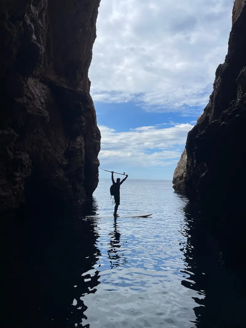 Paddle surf en Sant Elm