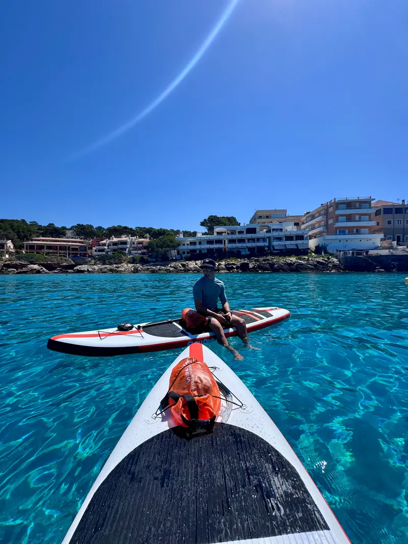 Paddle surf en Sant Elm