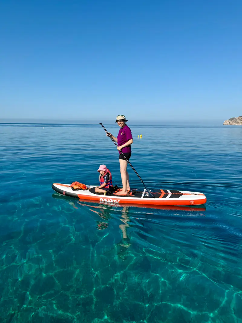 Paddle surf en Sant Elm