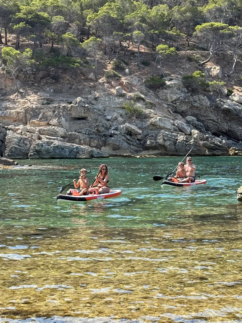 Paddle surf en Sant Elm