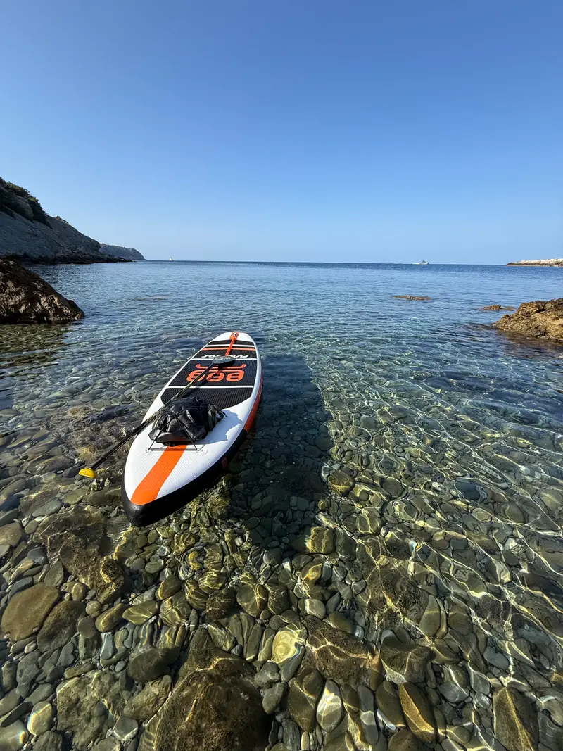 Paddle surf en Sant Elm