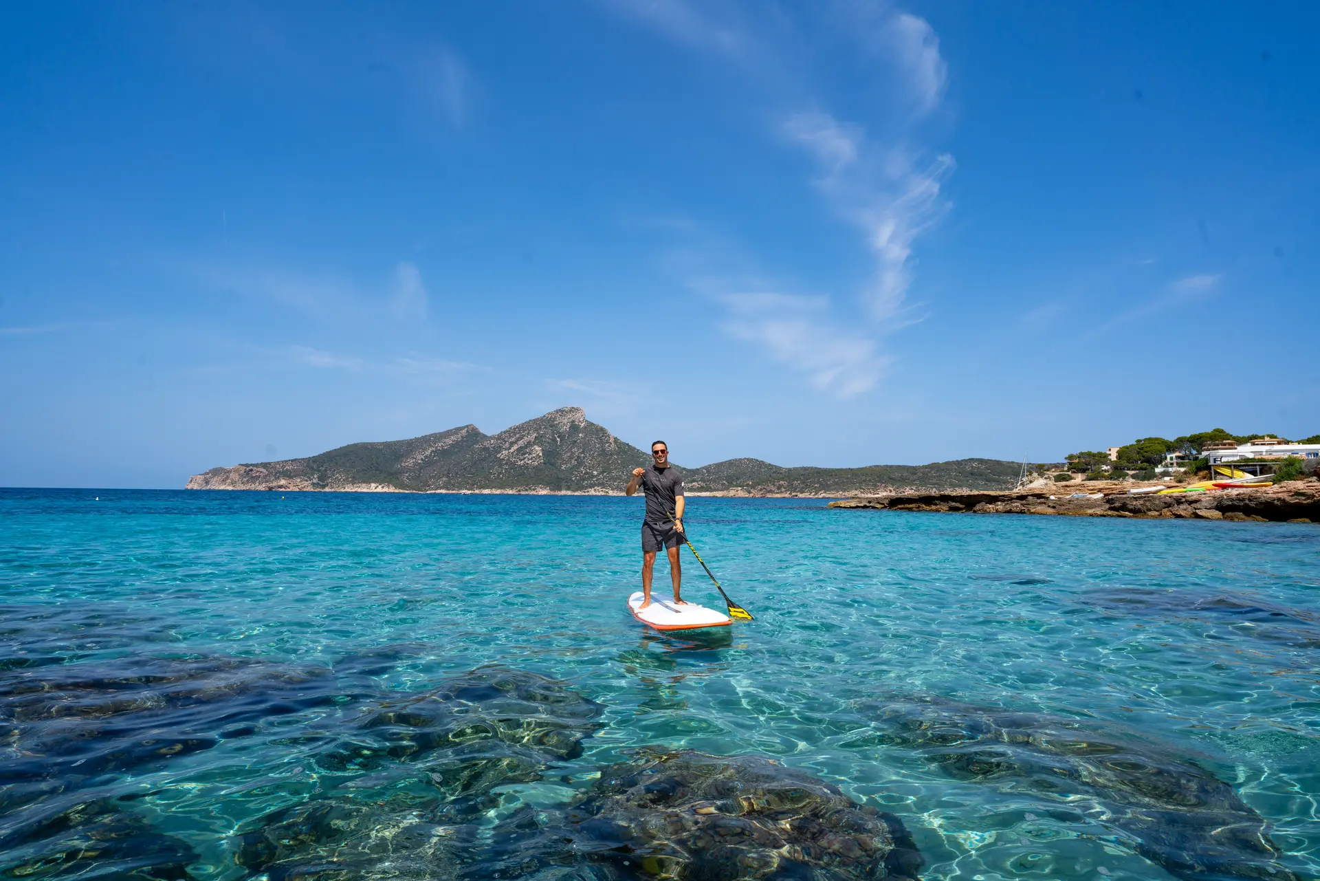 Paddle surf en Sant Elm