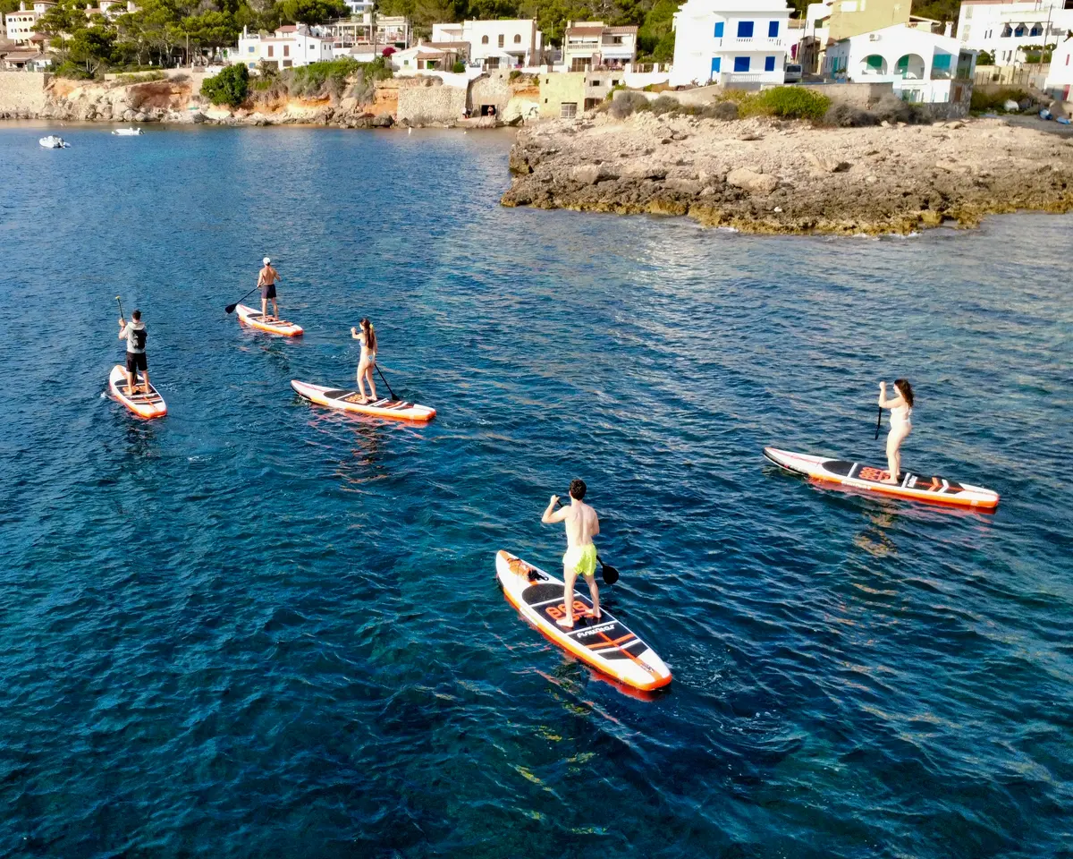 Ruta guiada en paddle surf